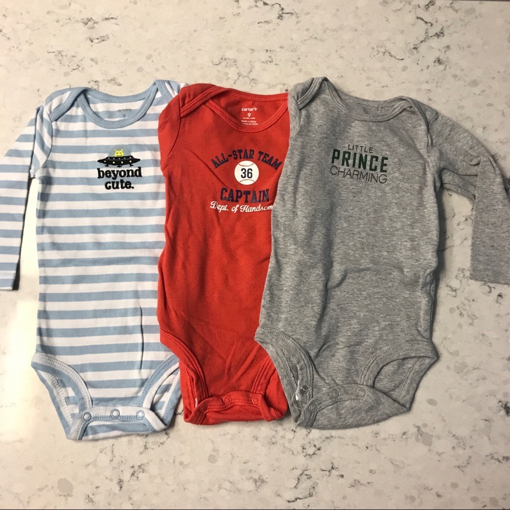 Carter’s Long-sleeve Onesie Bundle